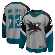 Men's Fanatics Branded San Jose Sharks Kelly Hrudey Gray 2020/21 Special Edition Jersey - Breakaway