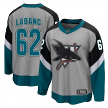 Men's Fanatics Branded San Jose Sharks Kevin Labanc Gray 2020/21 Special Edition Jersey - Breakaway