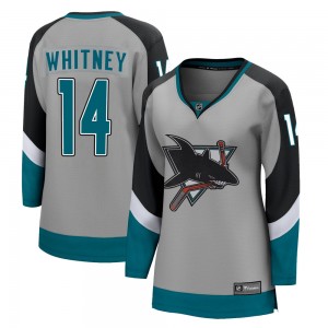 Women's Fanatics Branded San Jose Sharks Ray Whitney Gray 2020/21 Special Edition Jersey - Breakaway