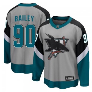 Men's Fanatics Branded San Jose Sharks Justin Bailey Gray 2020/21 Special Edition Jersey - Breakaway