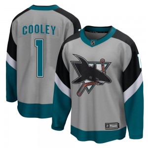 Men's Fanatics Branded San Jose Sharks Devin Cooley Gray 2020/21 Special Edition Jersey - Breakaway