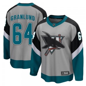 Men's Fanatics Branded San Jose Sharks Mikael Granlund Gray 2020/21 Special Edition Jersey - Breakaway